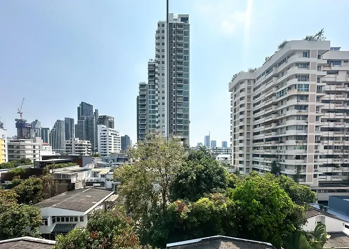 アパート Stylish Downtown 1br - Ultra Fast Wifi - Bts Thonglor