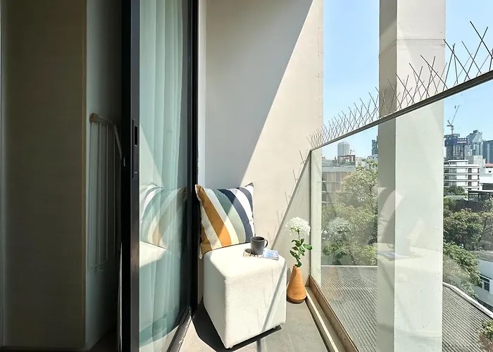 Stylish Downtown 1br - Ultra Fast Wifi - Bts Thonglor アパート