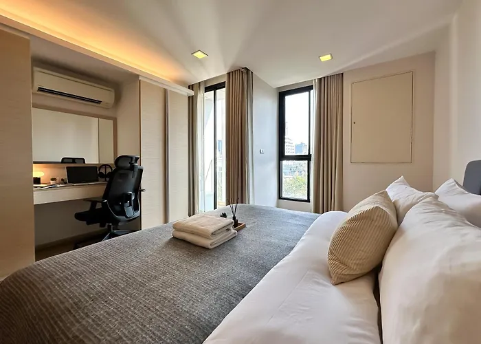 Stylish Downtown 1br - Ultra Fast Wifi - Bts Thonglor