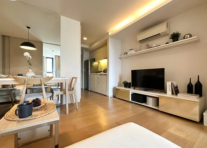 Stylish Downtown 1br - Ultra Fast Wifi - Bts Thonglor